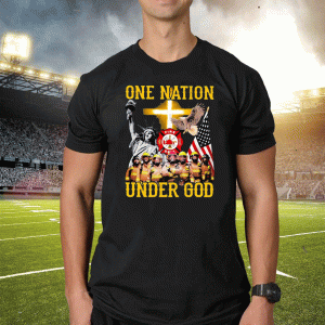 Buy Firefighter one nation under god Shirt