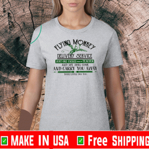 Flying Monkey Delivery Service Just One Cackle From The Teacher And We Will Come And Carry You Away Shirt