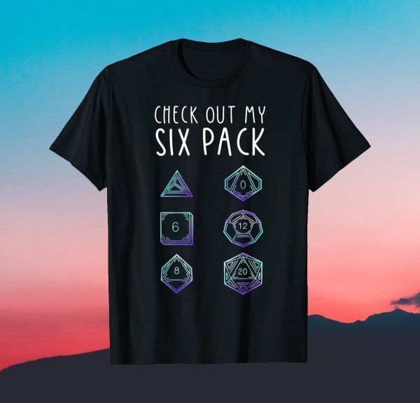 Funny Check Out My Six Pack Dungeons Monsters Dragons Shirt