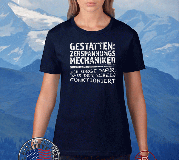 Gestatten Zerspanungsmechaniker Shirts