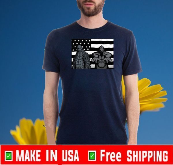 Godzilla vs. Kong Flag US T-Shirt