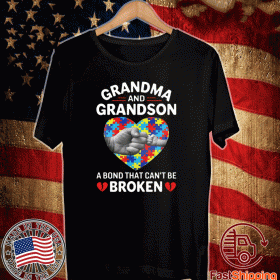 Grandma And Grandson A Bond That Can’t Be Broken T-Shirt