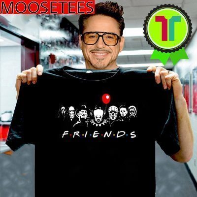 Horror Movie Killers Friends Halloween T-Shirt