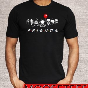 Horror Movie Killers Friends Halloween T-Shirt