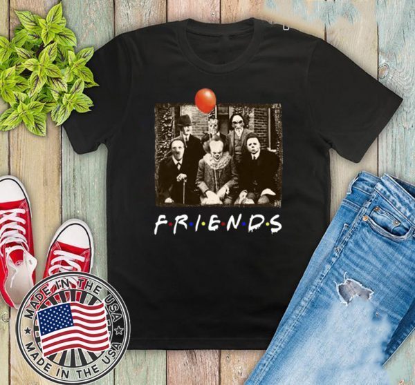 Horror character Friends Halloween 2020 T-Shirt