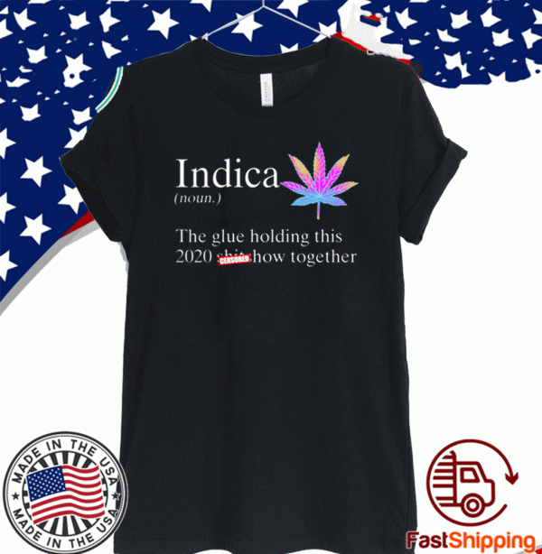 Indica The Glue Holding This 2020 Shitshow Together Tee Shirts