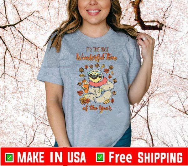 It’s The Most Wonderful Time Of The Year Sloth 2020 T-Shirt