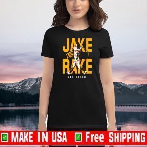 Jake The Rake San Diego Official T-Shirt