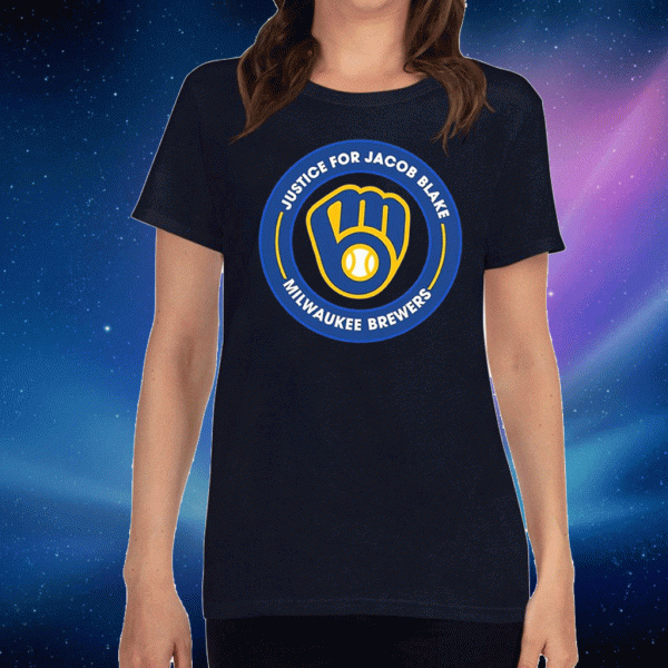 Justice for jacob blake Milwaukee brewers Official T-Shirt