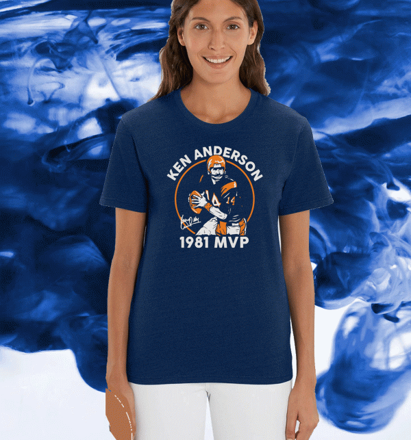 KEN ANDERSON 1981 MVP 2020 T-SHIRT