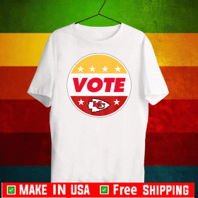 Kansas City Chiefs Vote 2020 T-Shirt