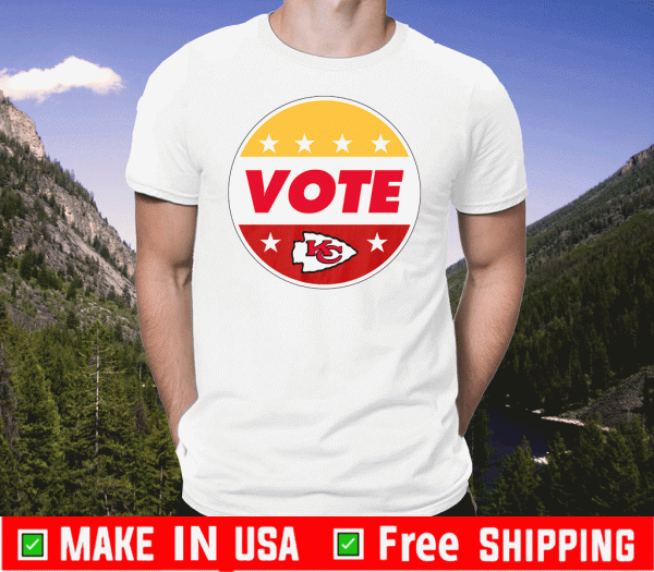 Kansas City Chiefs Vote 2020 T-Shirt