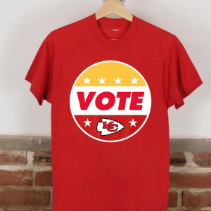 Patrick Mahomes Kansas City Chiefs Vote 2020 T-Shirt