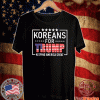 Koreans For Trump Keeping America Great 2020 T-Shirt