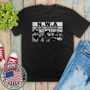 Logo N-W-A nortenos with attitude T-Shirt