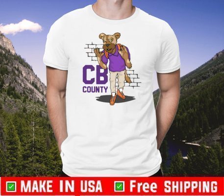 “CB Goon” White Men’s State Shirt