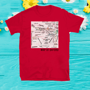 MAP OF OXFORD 2020 T-SHIRT