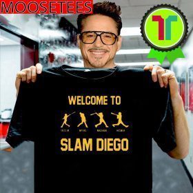 Myers Machado Hosmer Well Come To Slam Diego Tee Shirts