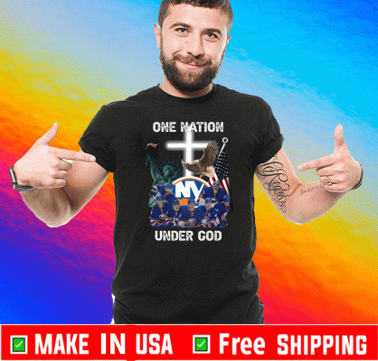 New York Islanders one nation under God Official T-Shirt