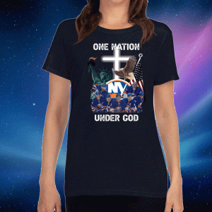 New York Islanders one nation under God Official T-Shirt