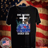 Logo NY - New York Rangers one nation under God shirt