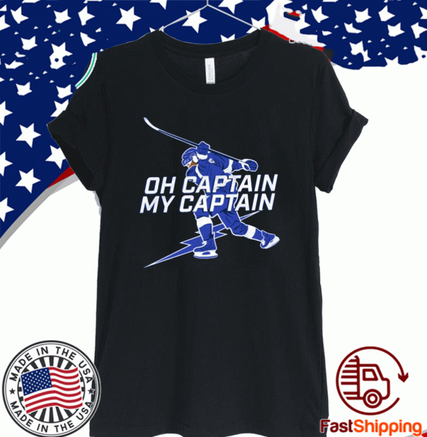 OH CAPTAIN MY CAPTAIN US T-SHIRT