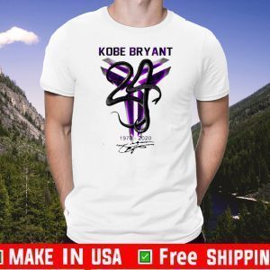 Kobe Bryant 1978 2020 signature For T-Shirt