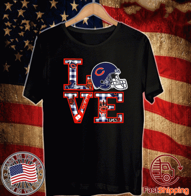 Love Chicago Bears 2020 T-Shirt