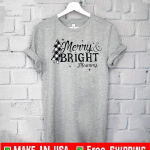 Merry and Bright Christmas Shirt - Mery Christmas Tree 2020 T-Shirt