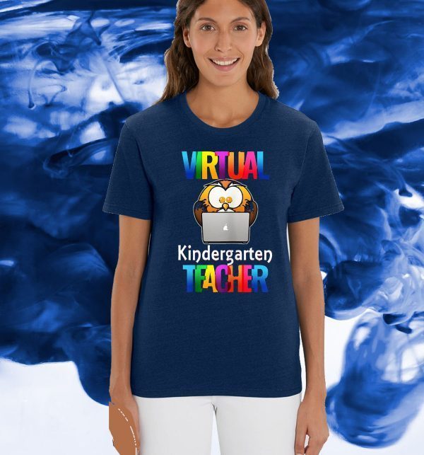 Virtual Kindergarten Teacher Apple T-Shirt