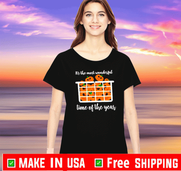 Pumpkin halloween it’s the most wonderful time of the year TShirt