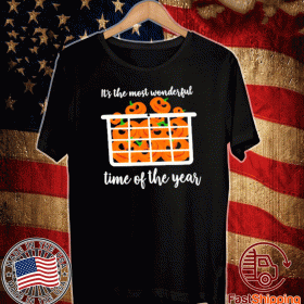 Pumpkin halloween it’s the most wonderful time of the year TShirt