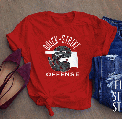 QUICK STRIKE OFFENSE SHIRT, NORMAN, OK 2020 T-SHIRT