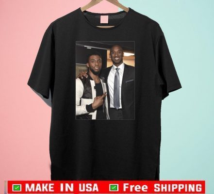 RIP Chadwick Boseman And Kobe Bryant T-Shirt