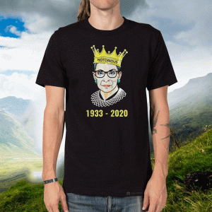 Rbg Rip Ruth Bader Ginsburg 1933-2020 T-Shirt