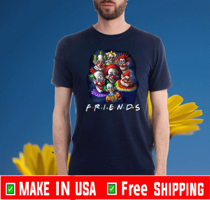 Scary Clown Drawing Movie Friends Halloween 2020 T-Shirt
