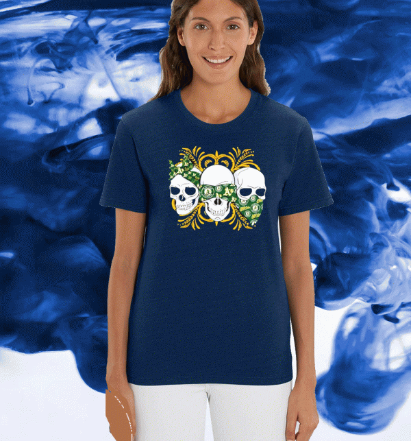 Skull Oakland Athletics 2020 T-Shirt