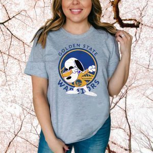 Snoopy Golden State Warriors Tee Shirts