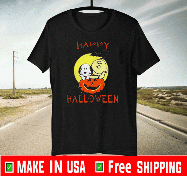 Snoopy and Charlie Happy Halloween 2020 T-Shirt