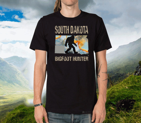 South Dakota Bigfoot Hunter Shirt