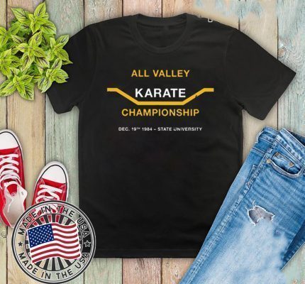 all valley karate tournament Championship 2020 T-Shirt