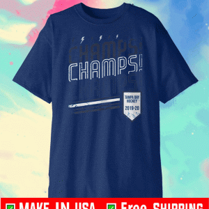 TAMPA BAY CHAMPS CHAMPS CHAMPS TEE SHIRTS