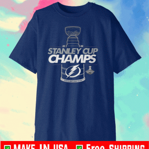 TAMPA BAY LIGHTNING 2020 STANLEY CUP CHAMPIONS OFFICIAL T-SHIRT