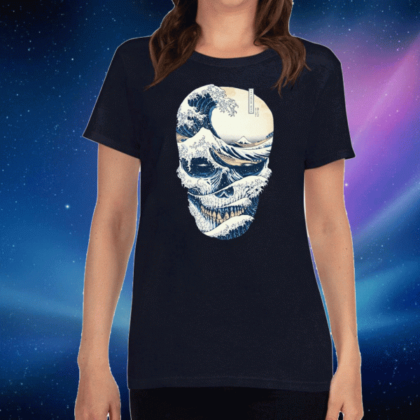 THE GREAT WAVE OF SKULL 2020 T-SHIRT