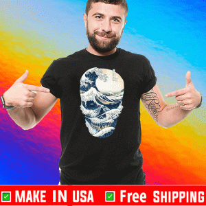 THE GREAT WAVE OF SKULL 2020 T-SHIRTTHE GREAT WAVE OF SKULL 2020 T-SHIRT