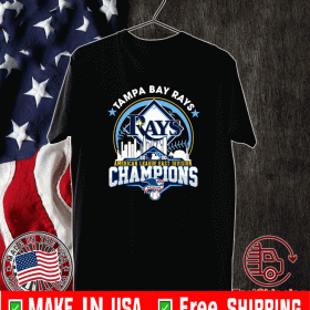 Tampa Bay Rays American League East Division Champions 2020 T-Shirt