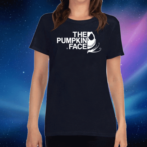 The Pumpkin Face - Jack Skellington For T-Shirt