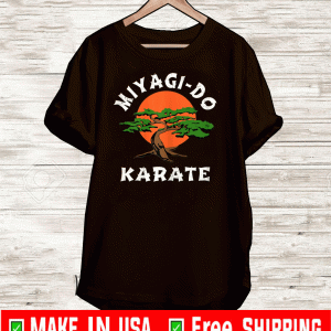 Vintage Miyagi-Do T-Shirt Karate Bonsai Tree T-Shirt