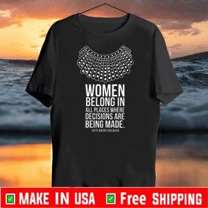 WOMEN’S RBG – Quote T-Shirt