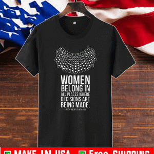 WOMEN’S RBG – Quote T-ShirtWOMEN’S RBG – Quote T-Shirt